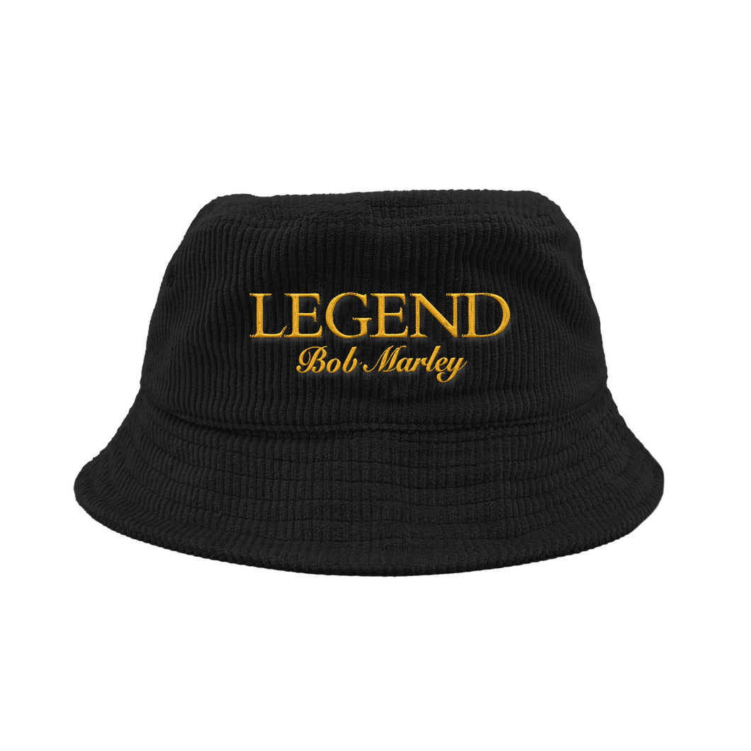 F&E x Bob Marley Legend Fat Corduroy Bucket Hat