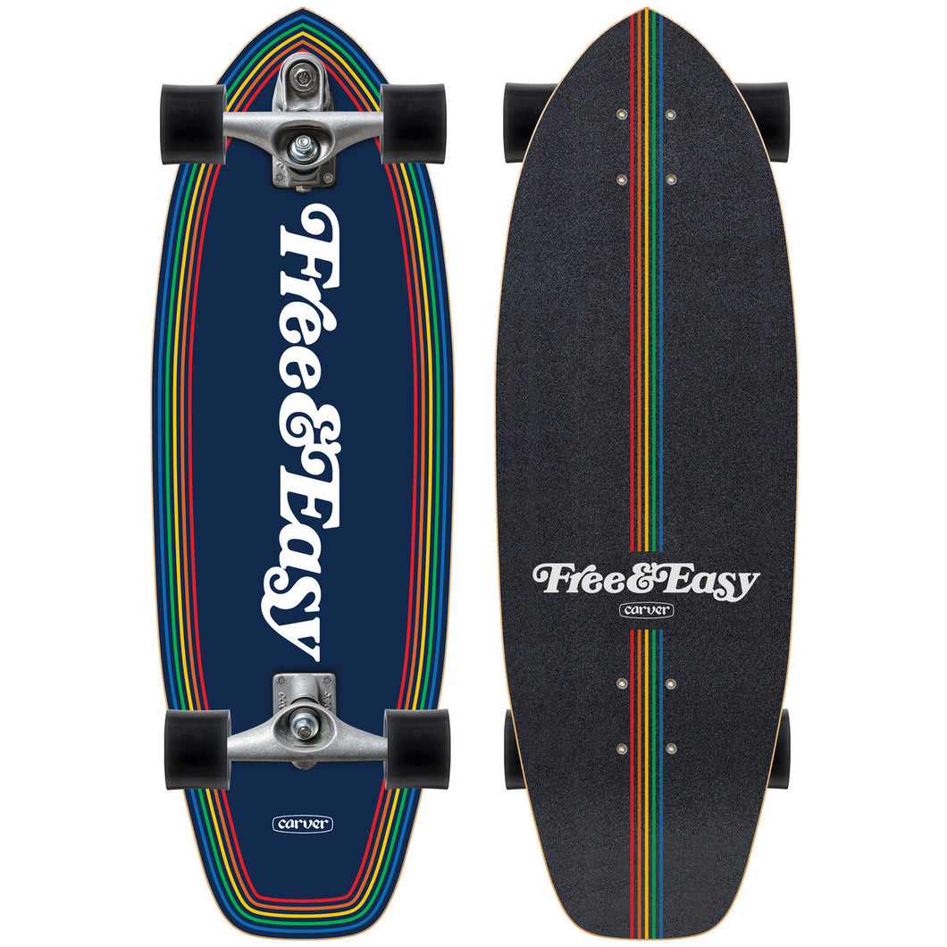 F&E x Carver CX Raw 30.75'' Prism Surfskate Complete