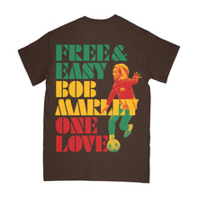 Load image into Gallery viewer, F&amp;E x Bob Marley Football SS Tee
