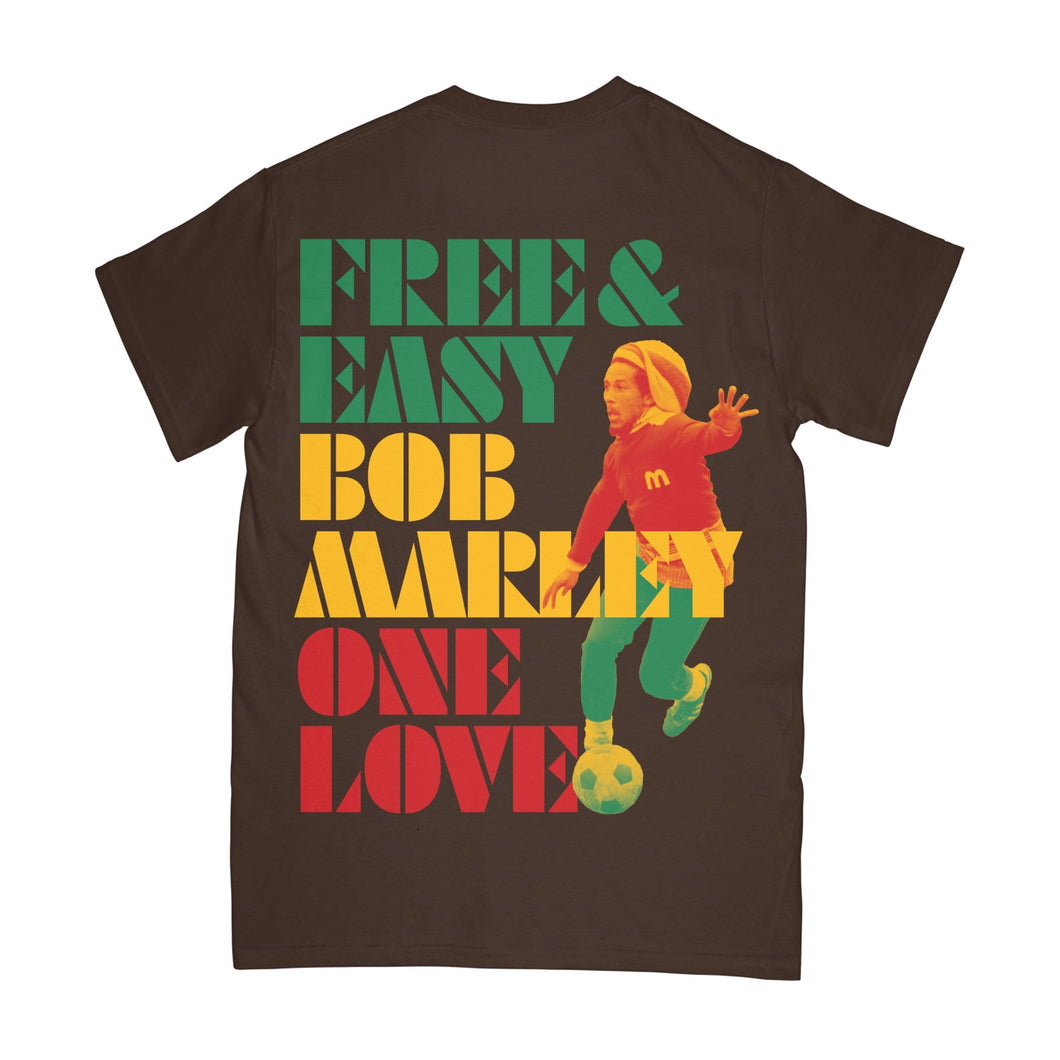 F&E x Bob Marley Football SS Tee