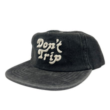 Load image into Gallery viewer, Don&#39;t Trip Washed 5 Panel Strapback
