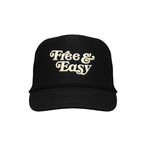 Free & Easy Kids Embroidered Trucker Hat