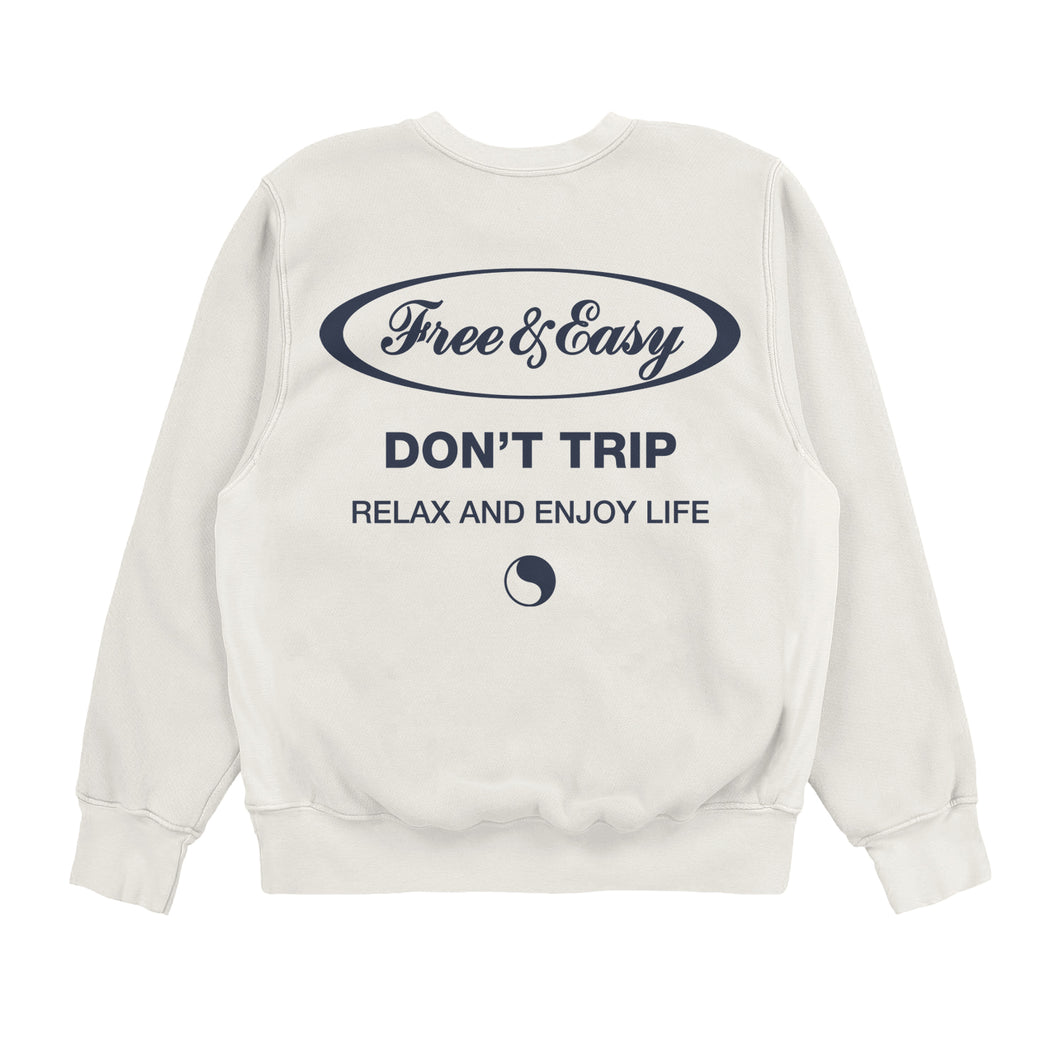 Script Heavy Fleece Sweatshirt