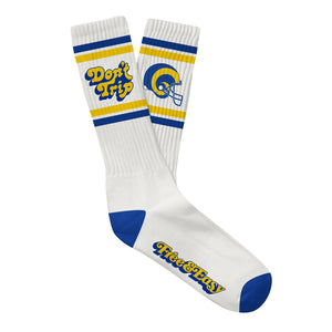 F&E x LA Rams Don't Trip Socks