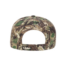 Load image into Gallery viewer, Trifecta Realfree Camo 5 Panel Strapback Hat
