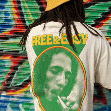 Load image into Gallery viewer, F&amp;E x Bob Marley Spliff SS Tee
