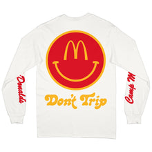 Load image into Gallery viewer, Camp McDonalds Be Happy LS Tee
