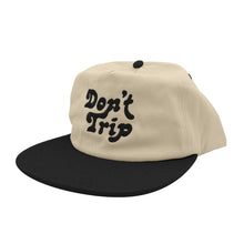 Load image into Gallery viewer, Don&#39;t Trip Two Tone Snapback Hat
