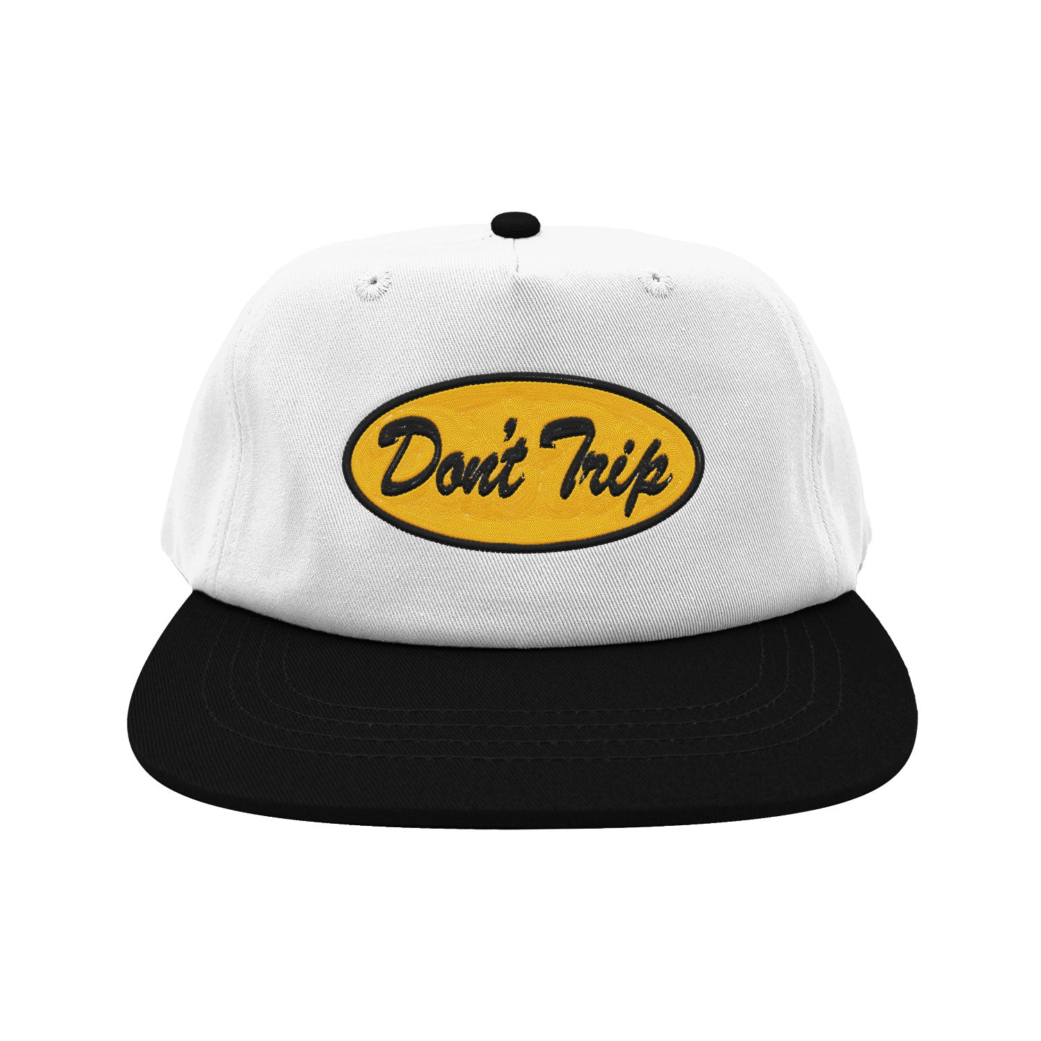 Oval Two Tone Short Brim & – Easy Free Hat Snapback
