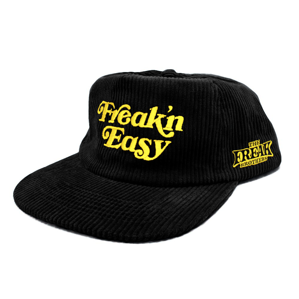 Free & Easy Fat Corduroy Snapback Hat